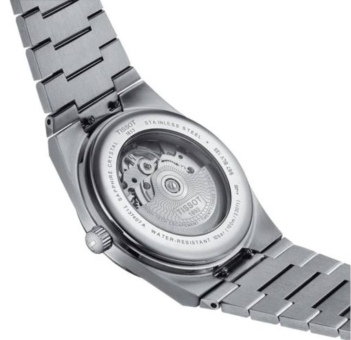 Tissot PRX Powermatic 80 Automatic Silver Dial Stainless Steel Bracelet Watch, 39.5mm - Image 5