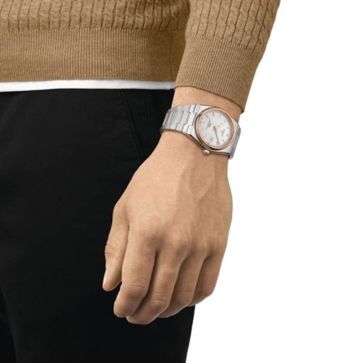 Tissot PRX Powermatic 80 Automatic Silver Dial Stainless Steel Bracelet Watch, 39.5mm - Image 6