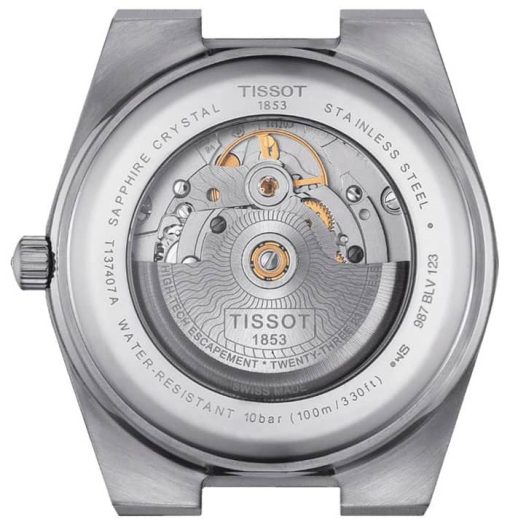 Tissot PRX Powermatic 80 Automatic Blue Dial Stainless Steel Bracelet Watch, 39.5mm - Image 3