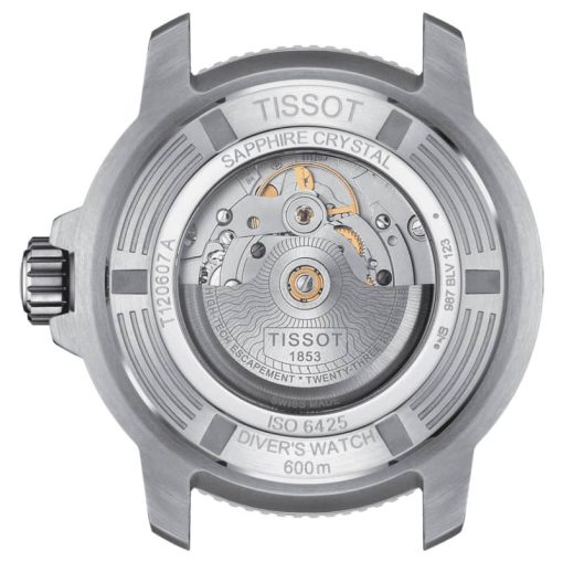 Tissot Seastar 2000 Professional Powermatic 80 Blue Gradient Dial Watch 46mm - Image 3