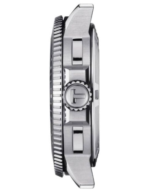 Tissot Seastar 1000 Powermatic 80 Grey Dial Stainless Steel Bracelet Watch, 43mm - Image 2
