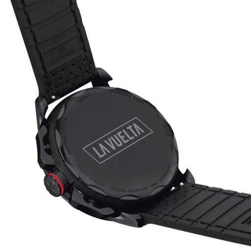 Tissot T-Race Special Edition Cycling Tour De France Chronograph Black Watch w/ Red Accents, 45mm - Image 4