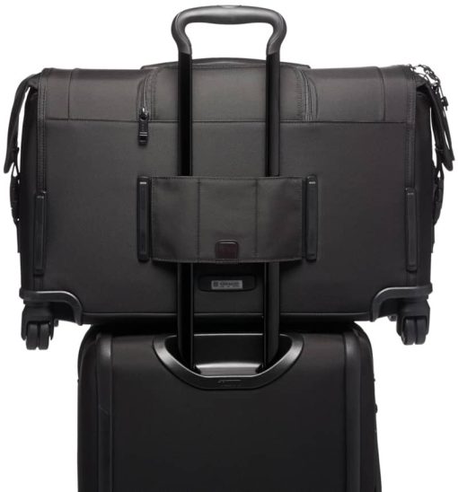TUMI Alpha 3 Black Garment 4 Wheeled Carry-On - Image 6