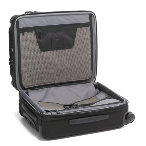 TUMI Alpha 3 Black Continental Expandable 4 Wheeled Carry-On - Image 2