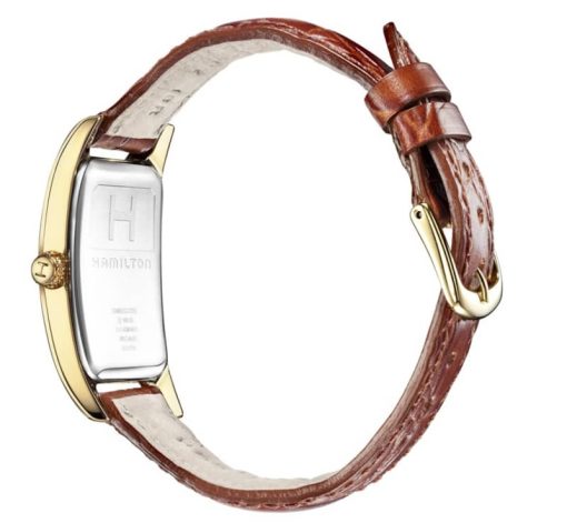 Hamilton American Classic Boulton Quartz Brown Calf Leather Strap Watch, 27mm x 31.6mm - Image 2