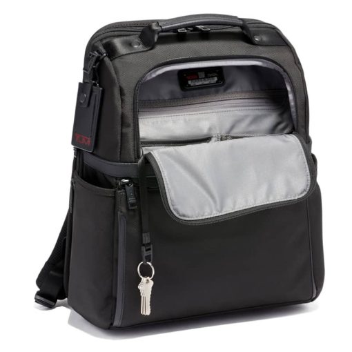 TUMI Alpha 3 Black Slim Solutions Brief Pack - Image 3
