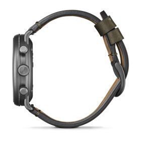 Shinola The Canfield Chrono Gunmetal Dial Leather Watch, 43mm - Image 3