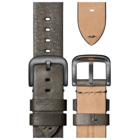 Shinola The Canfield Chrono Gunmetal Dial Leather Watch, 43mm - Image 4
