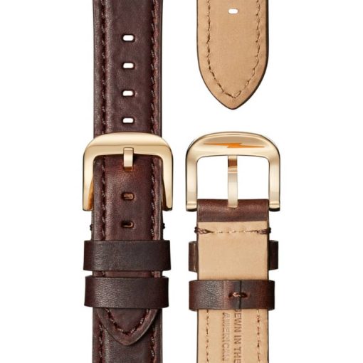 Shinola The Runwell Chrono Ivory Dial Cattail Leather Watch, 41mm - Image 4