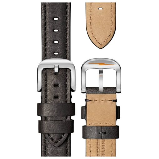Shinola The Runwell Chrono Cloud Blue Dial Leather Watch, 41mm - Image 4