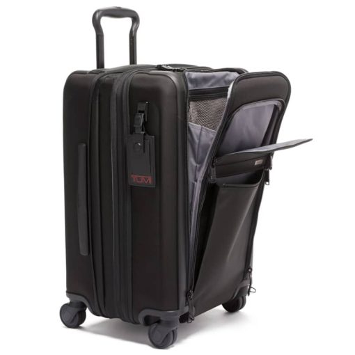 TUMI Alpha 3 Black International Expandable 4 Wheeled Carry-On - Image 4