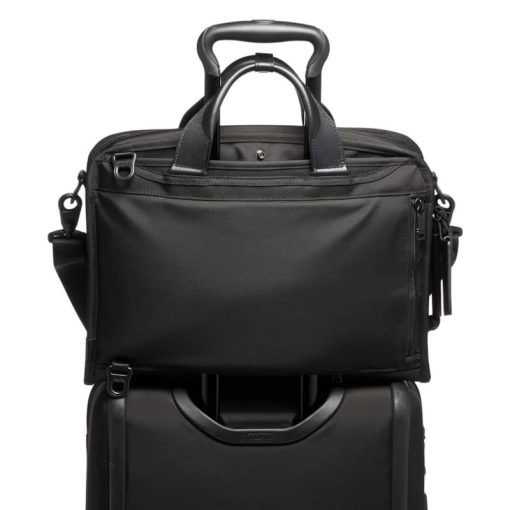 TUMI Alpha 3 Black Slim Three Way Brief - Image 5