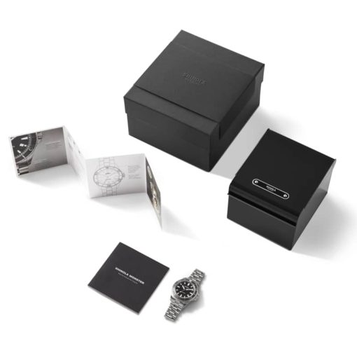 Shinola The Lake Superior Monster Automatic Black Dial Stainless Steel Watch, 43mm - Image 7