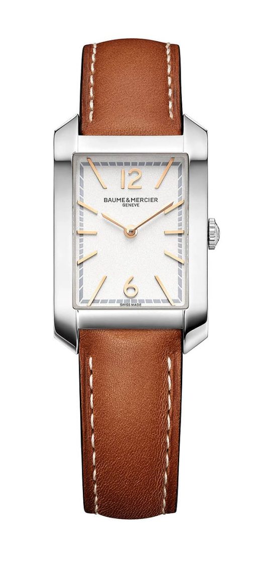 Baume & Mercier Hampton Rectangular Quartz Womens Watch