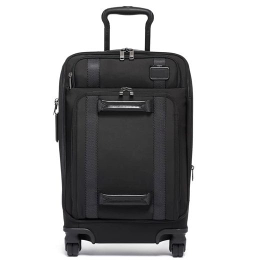 TUMI Merge Black International Front Lid 4 Wheeled Carry-On