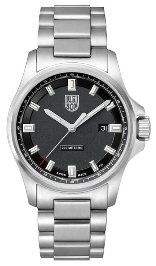 Luminox 1830 Series Dress Field Stainless Steel Mens Watch