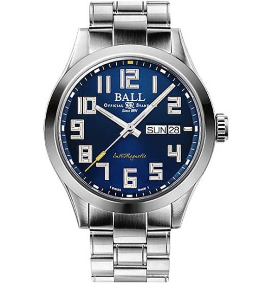 Ball Engineer III Starlight Blue Dial Stainless Steel Watch, 40mm