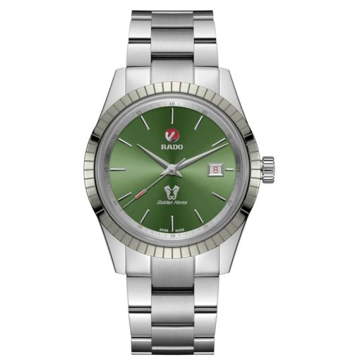 Rado Golden Horse Automatic Green Dial Stainless Steel Watch, 42mm