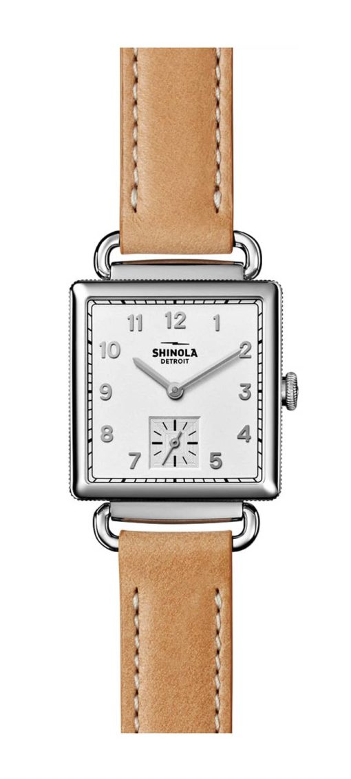 Shinola The Cass Milky White Dial Watch, 28mm
