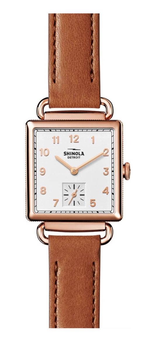 Shinola The Cass Milky White Dial Watch, 28MM