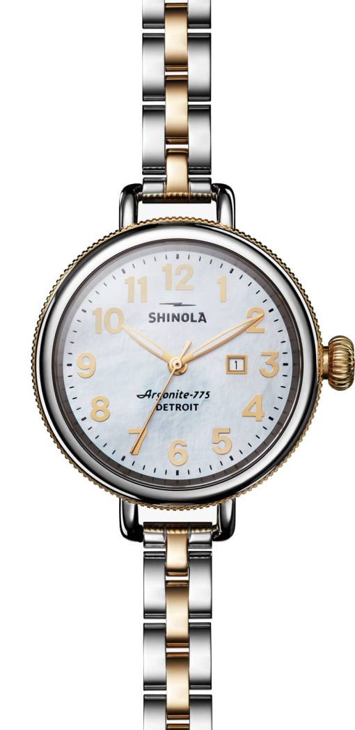 Shinola The Birdy Two-Toned Watch, 34mm
