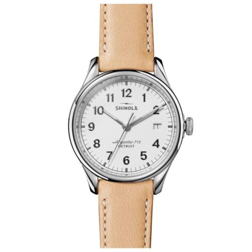 Shinola The Vinton White Dial Watch, 38mm
