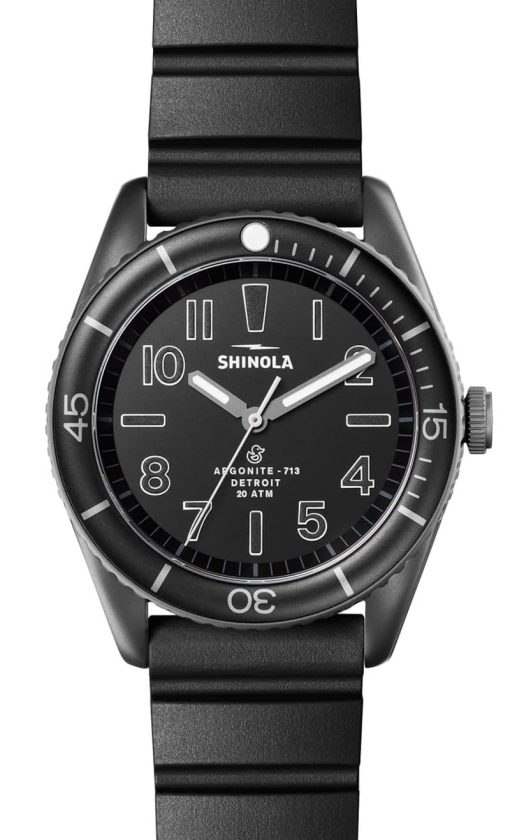Shinola The Duck Gunmetal 42mm Mens Watch