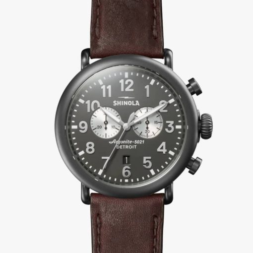 Shinola The Runwell 47mm Gray Dial Mens Watch