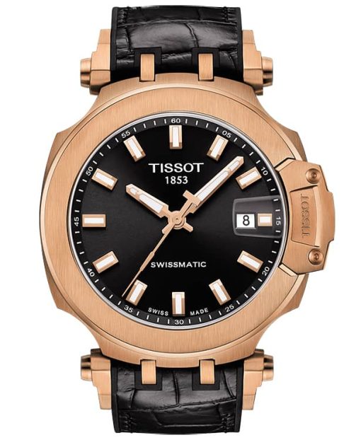 Tissot T-Race Swissmatic Back Dial & Rubber Strap Watch, 45mm