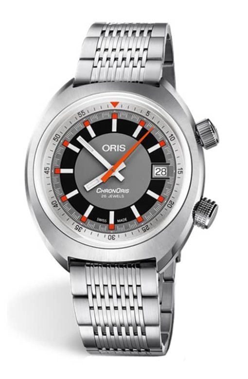 Oris Chronoris Stainless Steel Mens Watch