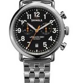 Shinola The Runwell Chrono Stainless Steel Watch, 41mm