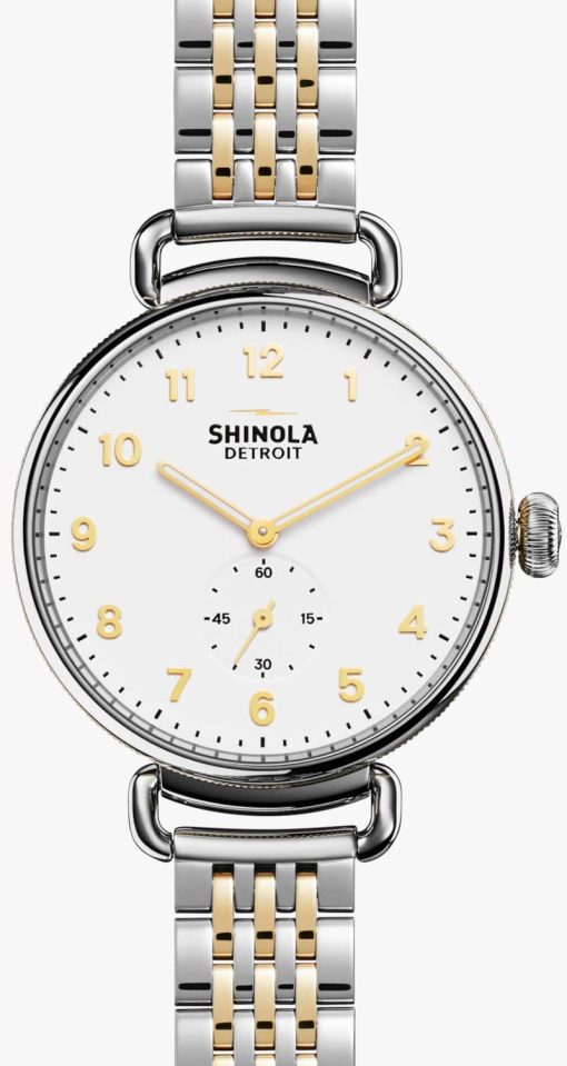Shinola The Canfield Two-Tone Watch, 38mm