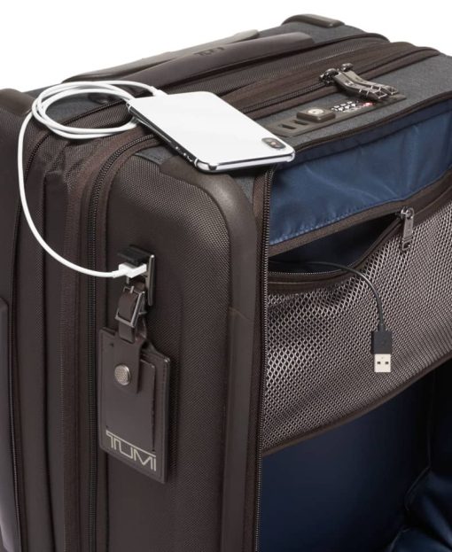 TUMI Alpha 3 Anthracite Continental Dual Access 4 Wheeled Carry-On - Image 5