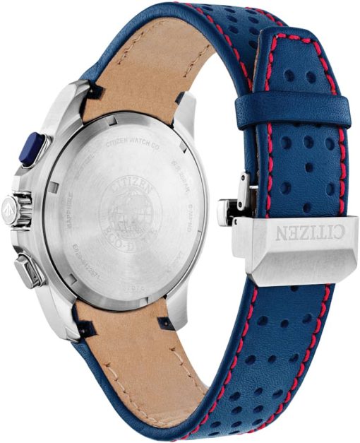 Citizen Promaster MX Blue Dial Leather Watch, 43mm - Image 3