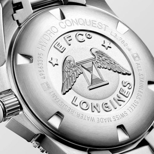 Longines HydroConquest Automatic Stainless Steel Watch, Sunray Grey Dial, 43mm - Image 4