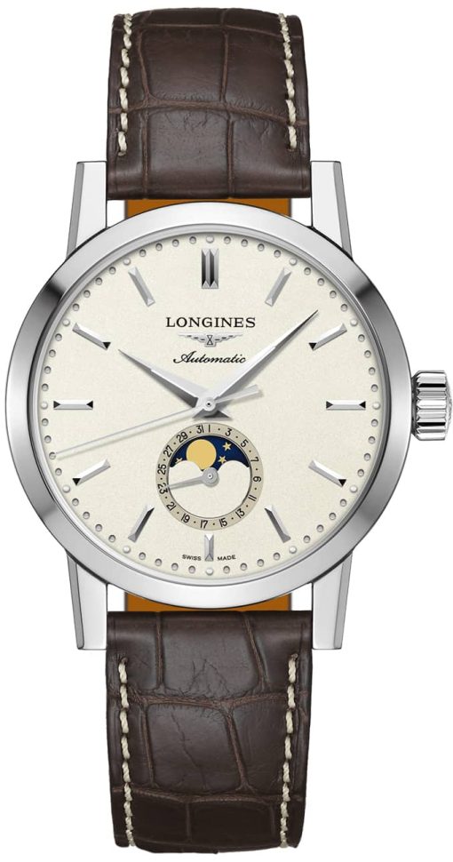 Longines The Longines 1832 Stainless Steel Case And Beige Dial Mens Watch