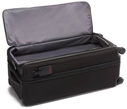 TUMI Alpha 3 Black Tall 4 Wheeled Duffel Packing Case - Image 3