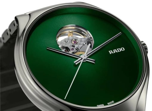 Rado True Secret Green Dial Grey Ceramic Watch, 40mm - Image 2