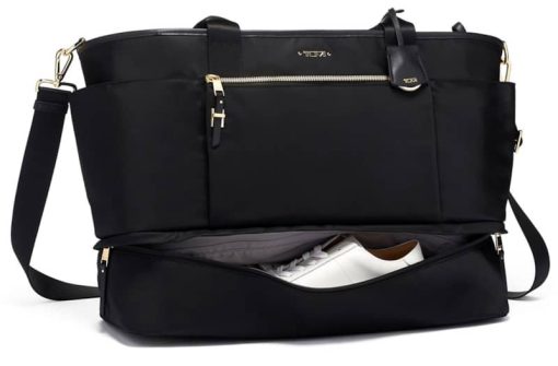 TUMI Voyageur Black Cleary Weekender Tote - Image 3
