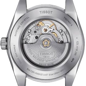 Tissot Gentleman Automatic Powermatic 80 Silicum Blue Dial & Strap Watch, 40mm - Image 3