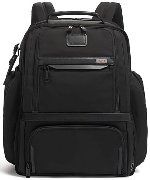 TUMI Alpha 3 Black Travel Packing Backpack