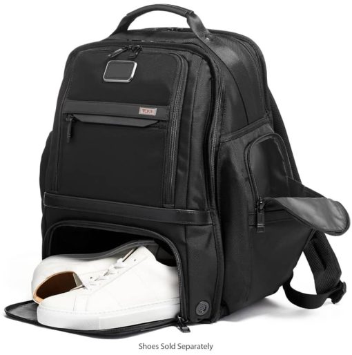 TUMI Alpha 3 Black Travel Packing Backpack - Image 2
