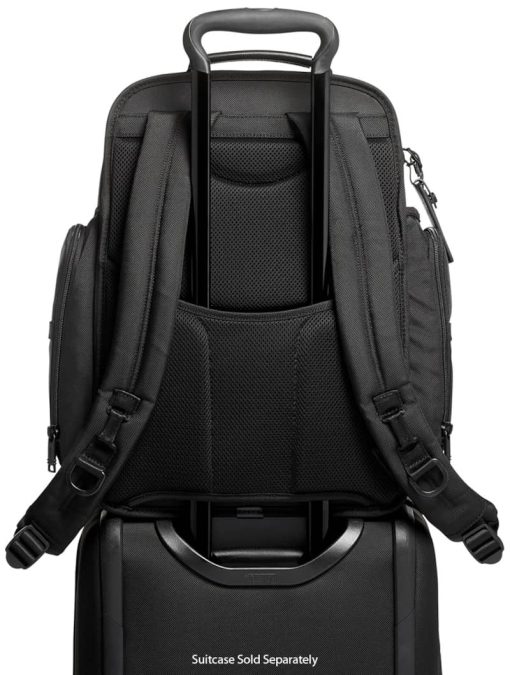 TUMI Alpha 3 Black Travel Packing Backpack - Image 6