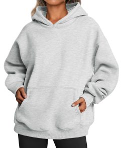 Women's Oversized Fleece Hooded Sweatshirt (Buy 2 Free Shipping)