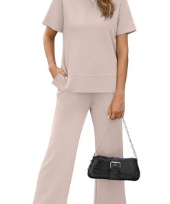 Women's  Fashion Comfy Wide Leg 2 Piece Lounge Set (Buy 2 Free Shipping)