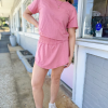 Women's Summer Solid Color T-Shirt and Skort 2Pcs Set (Buy 2 Free Shipping)