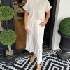 Women's Casual Solid Cotton Linen Lounge Set (Buy 2 Free Shipping)