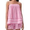 Women's Striped Tank Top and Shorts Two-Piece Set (Buy 2 Free Shipping)