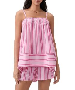 Women's Striped Tank Top and Shorts Two-Piece Set (Buy 2 Free Shipping)