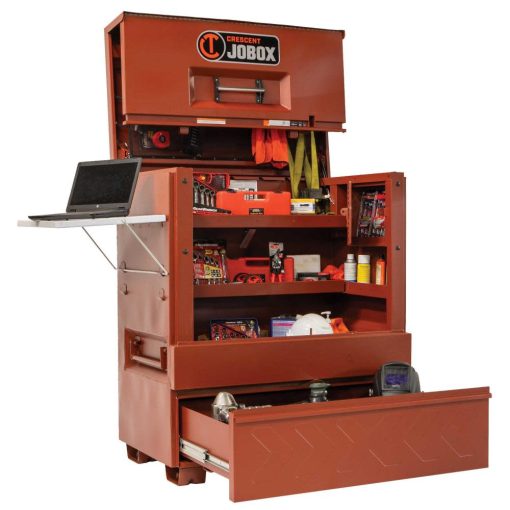 Crescent JOBOX 48" Site-Vault™ Heavy-Duty Piano Boxes with Drawer - Image 9
